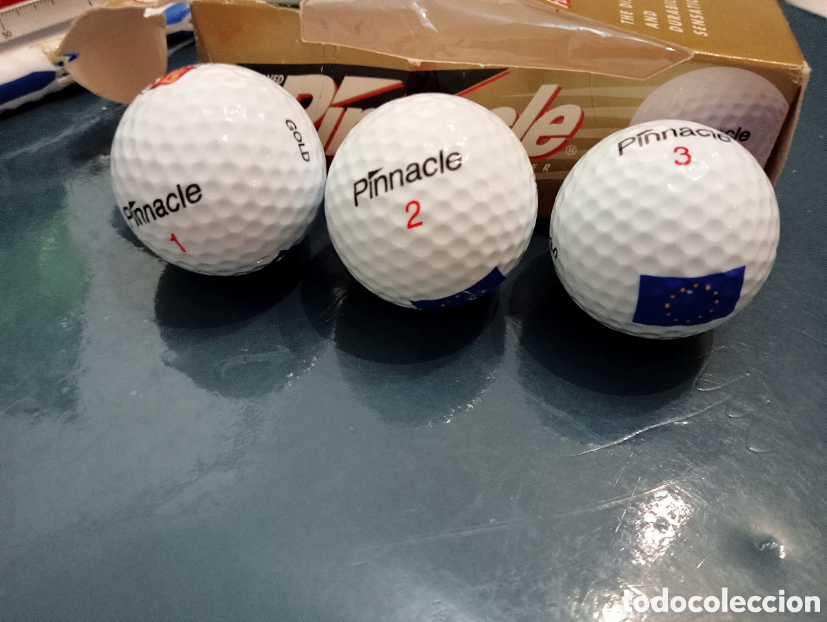 Coleccionismo deportivo: Pelotas de Golf Pinnacle Gold - Foto 5