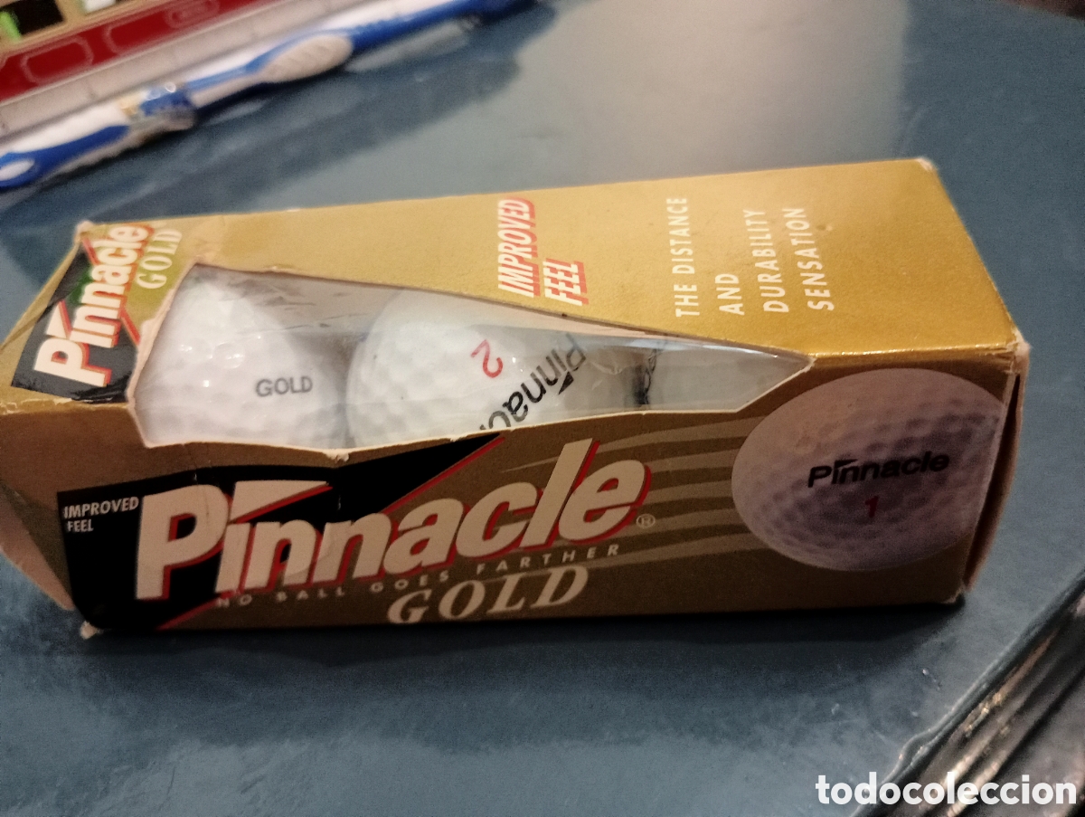 Coleccionismo deportivo: Pelotas de Golf Pinnacle Gold - Foto 1