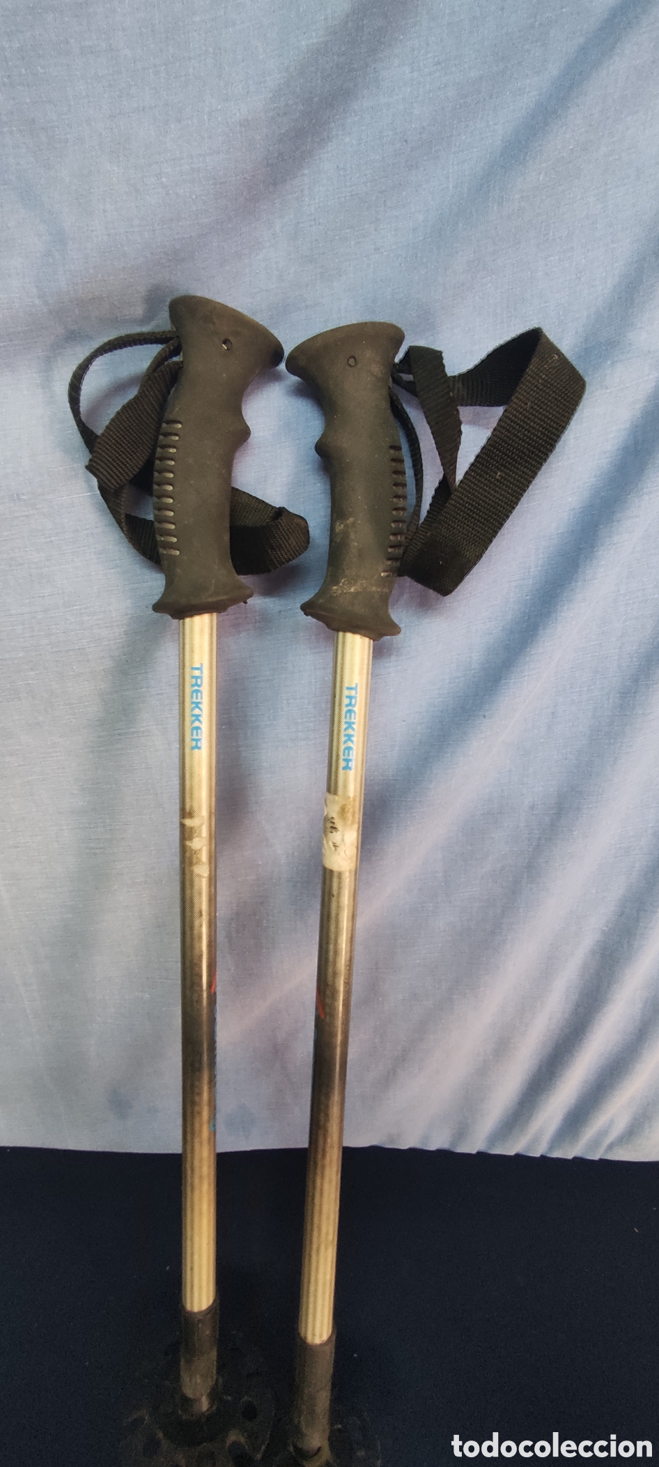 Coleccionismo deportivo: Bastones de trekking Boomerang - Foto 6