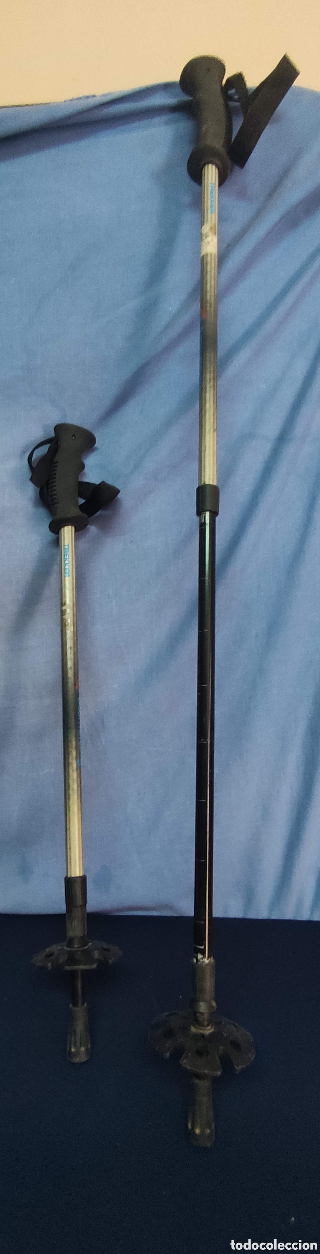 Coleccionismo deportivo: Bastones de trekking Boomerang - Foto 1