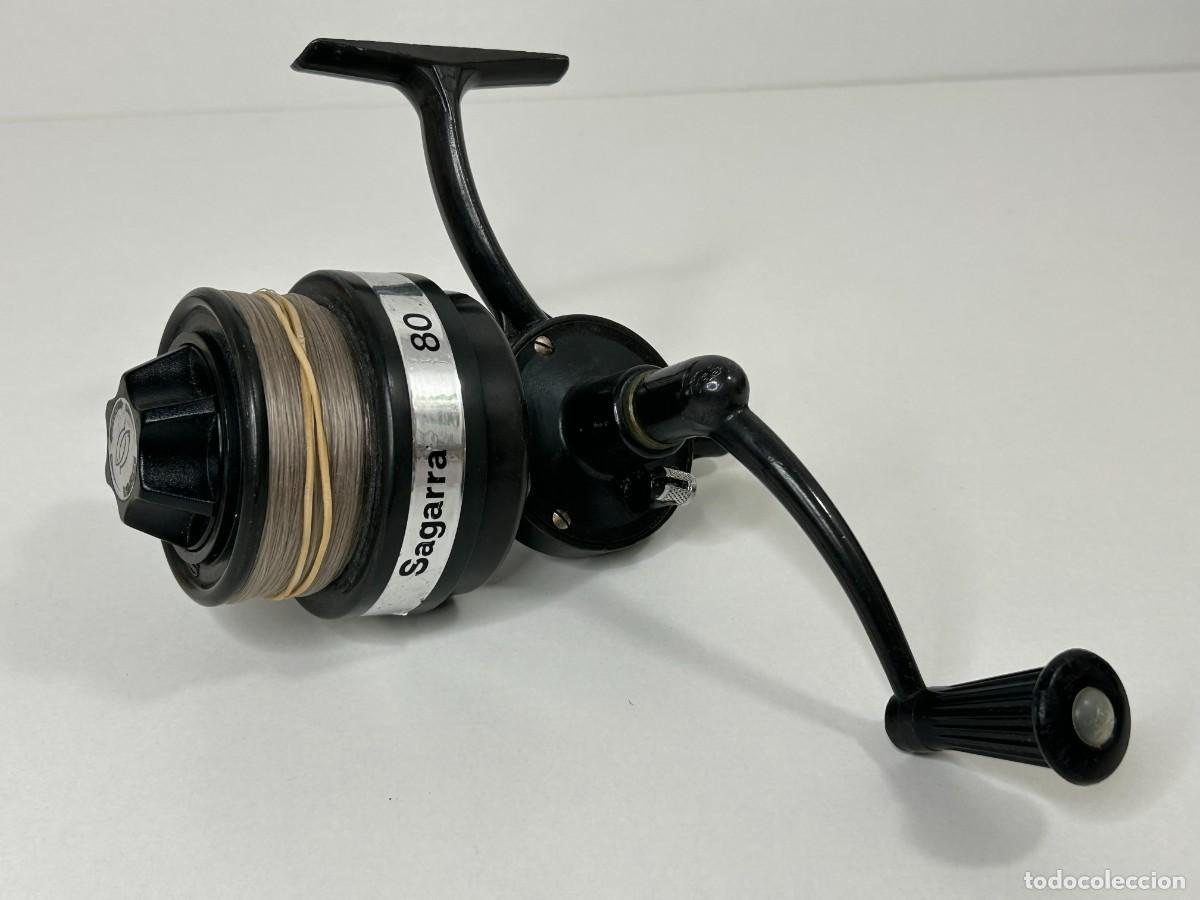 Coleccionismo deportivo: ANTIGU0 CARRETE PESCA SAGARRA 80