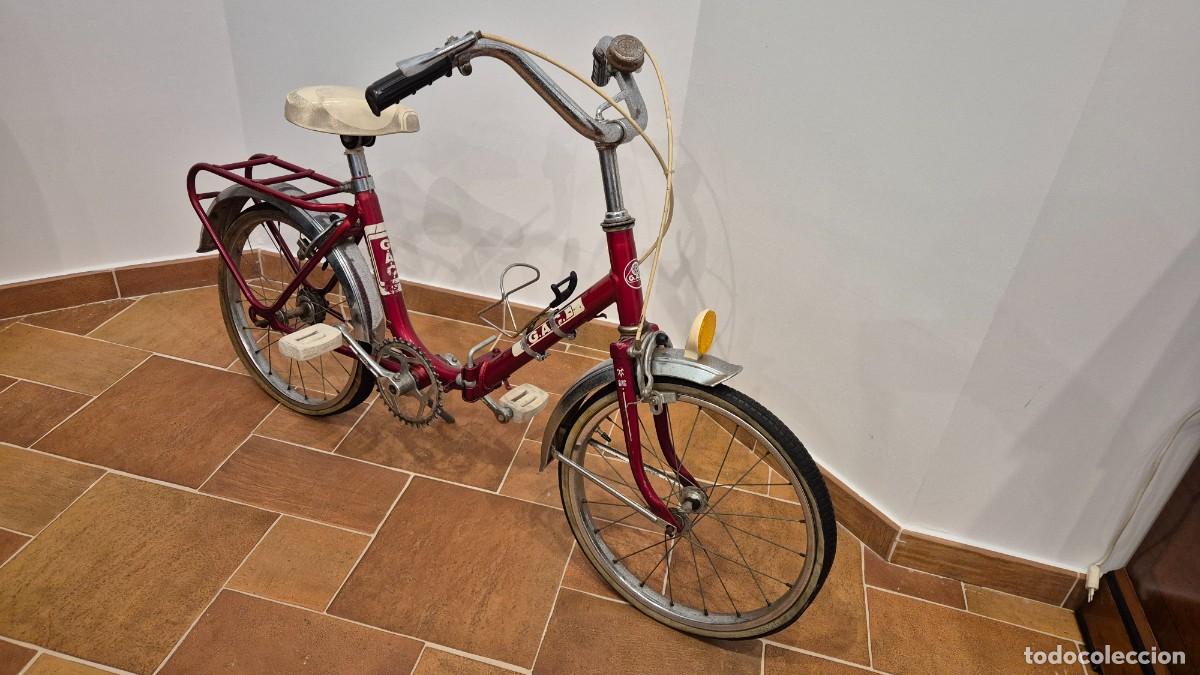 Coleccionismo deportivo: Bicicleta G.A.C. Roja Vintage A&ntilde;os 80