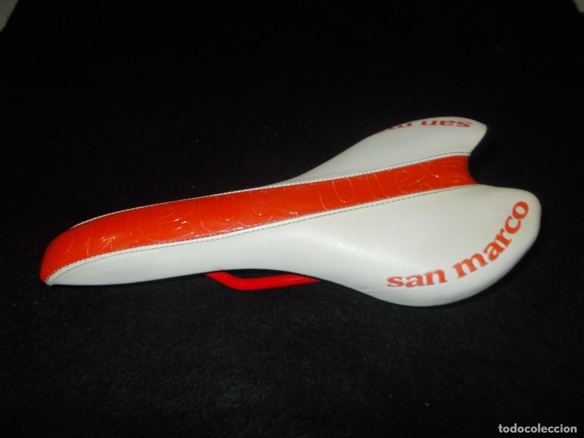 Coleccionismo deportivo: Sill&iacute;n Bicicleta SELLE SAN MARCO PONZA POWER. Asiento Bici. Ver y Leer