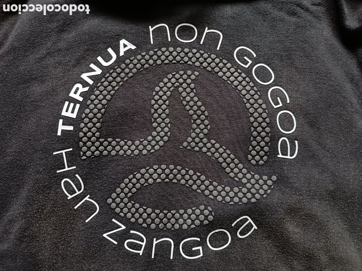 Coleccionismo deportivo: Sudadera TERNUA con capucha - Leer descripci&oacute;n y medidas, talla L - Algod&oacute;n org&aacute;nico -
