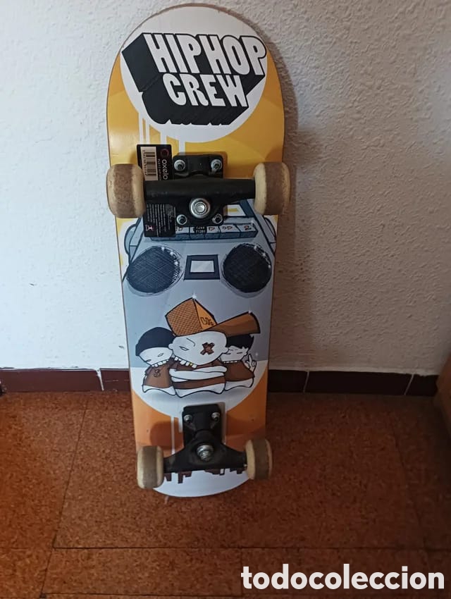 Coleccionismo deportivo: Monopat&iacute;n negro hiphop crew monoblock
