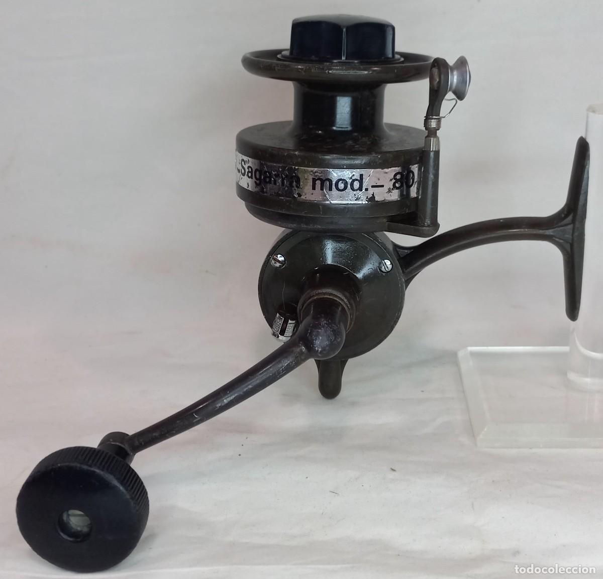 Coleccionismo deportivo: ANTIGUO CARRETE DE PESCA SAGARRA mod. 80