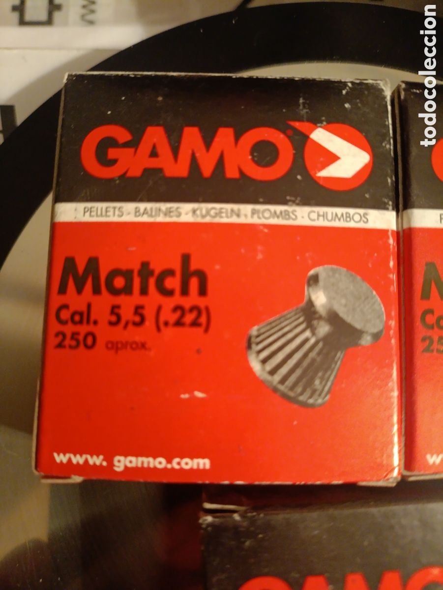 Coleccionismo deportivo: Balines gamo mach 5, 5 - Foto 2