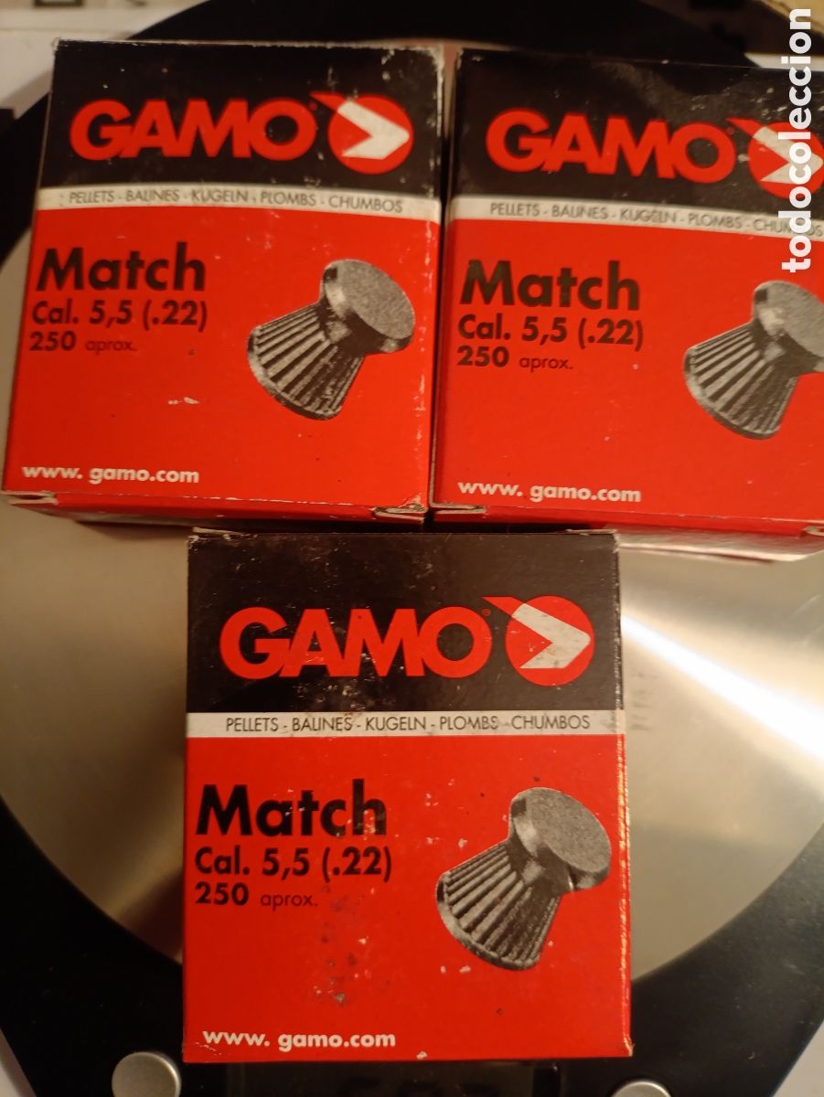 Coleccionismo deportivo: Balines gamo mach 5, 5 - Foto 4