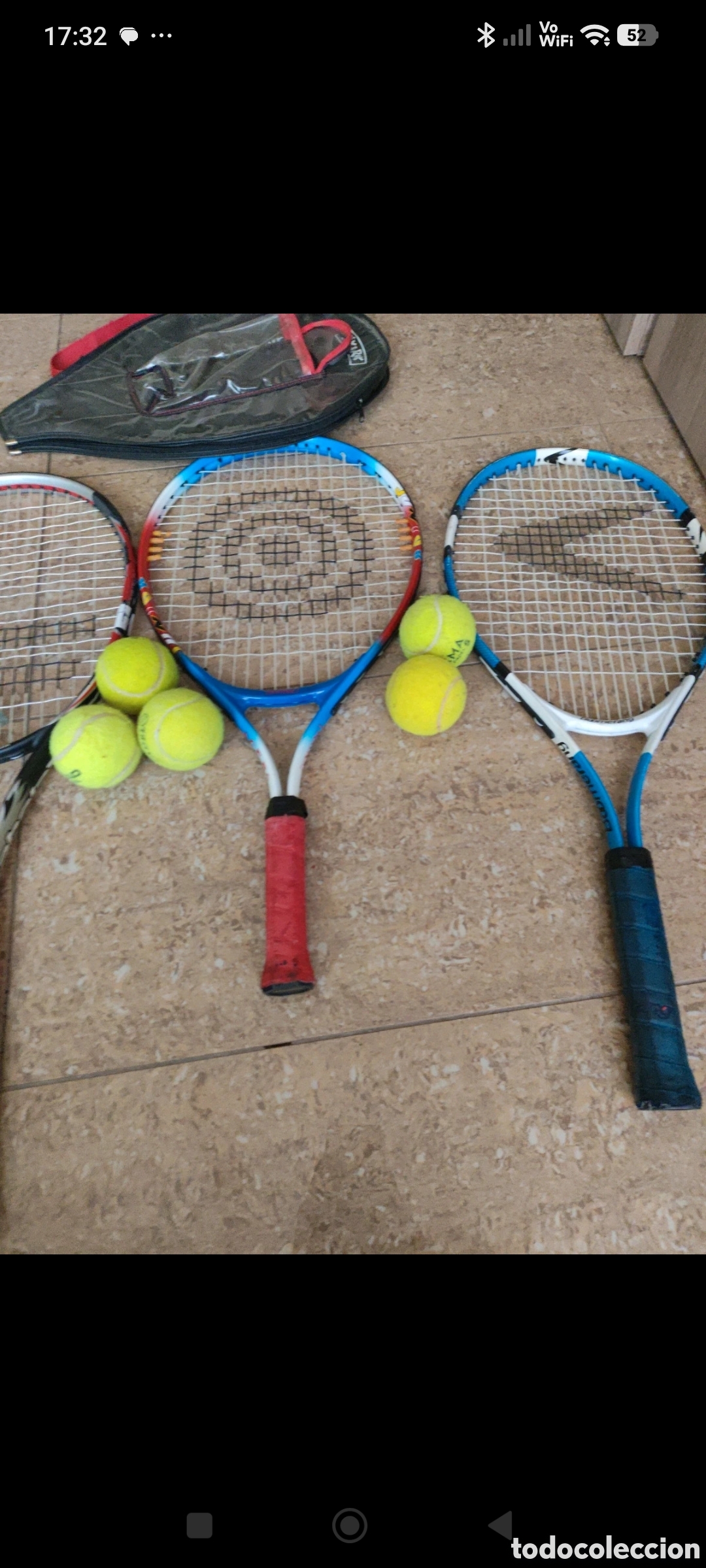 Coleccionismo deportivo: Conjunto raquetas de tenis - Foto 2
