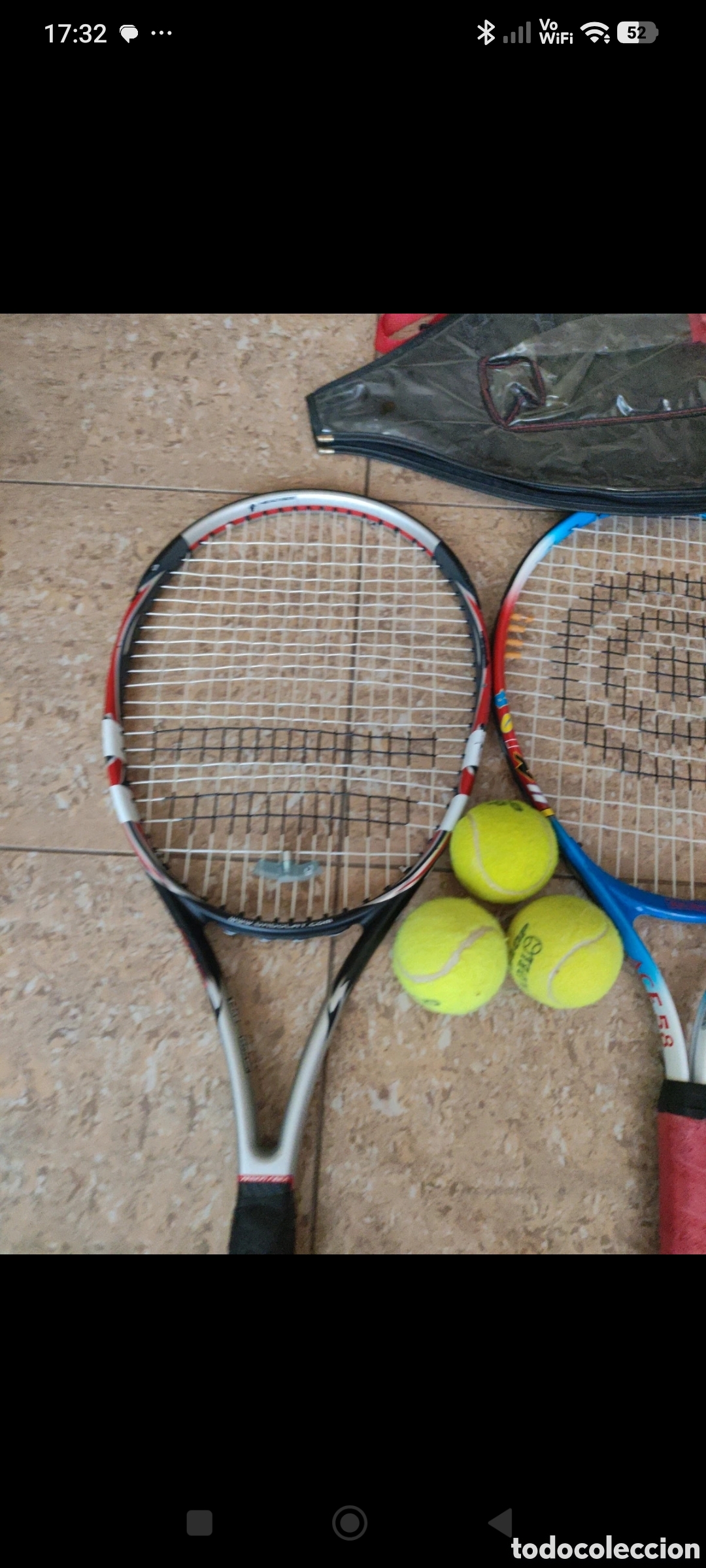 Coleccionismo deportivo: Conjunto raquetas de tenis - Foto 5