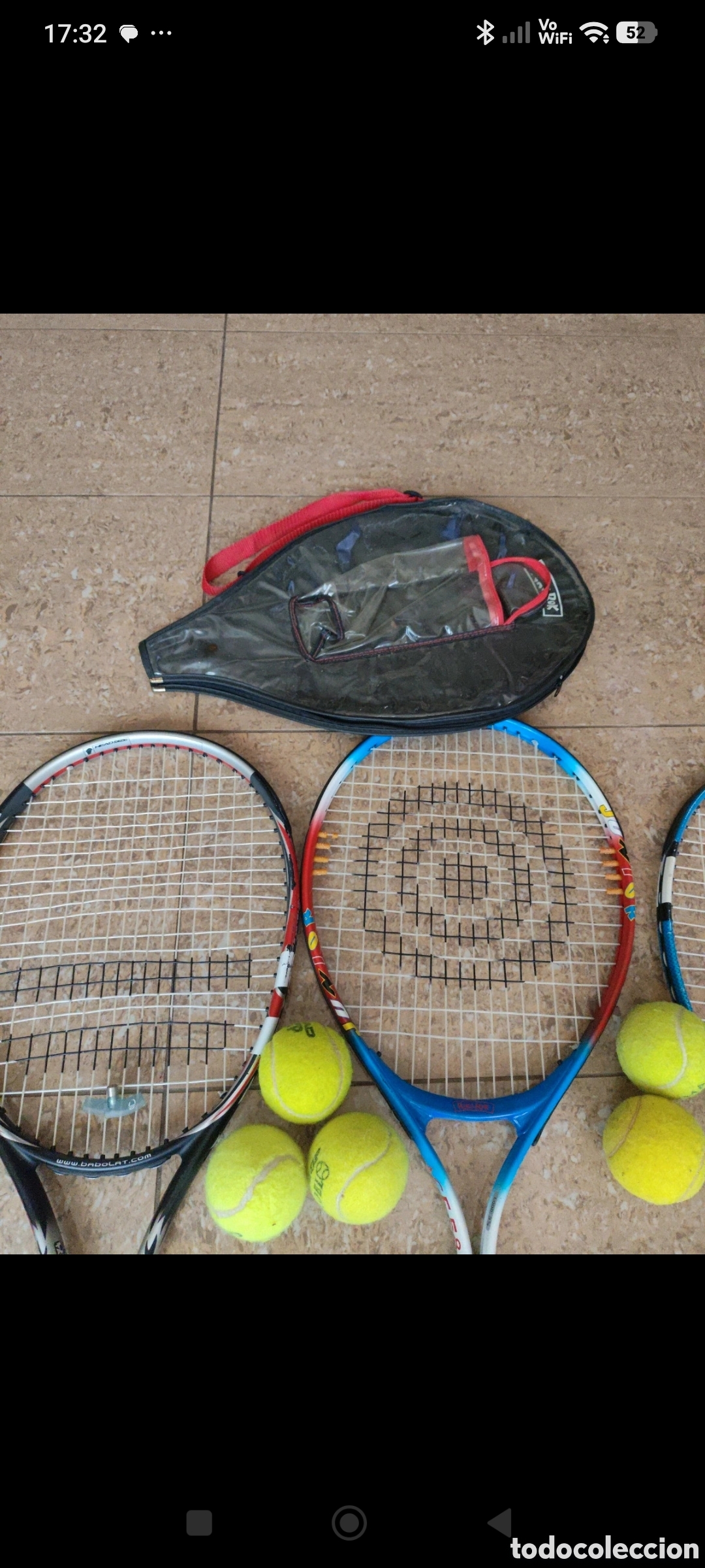 Coleccionismo deportivo: Conjunto raquetas de tenis - Foto 6