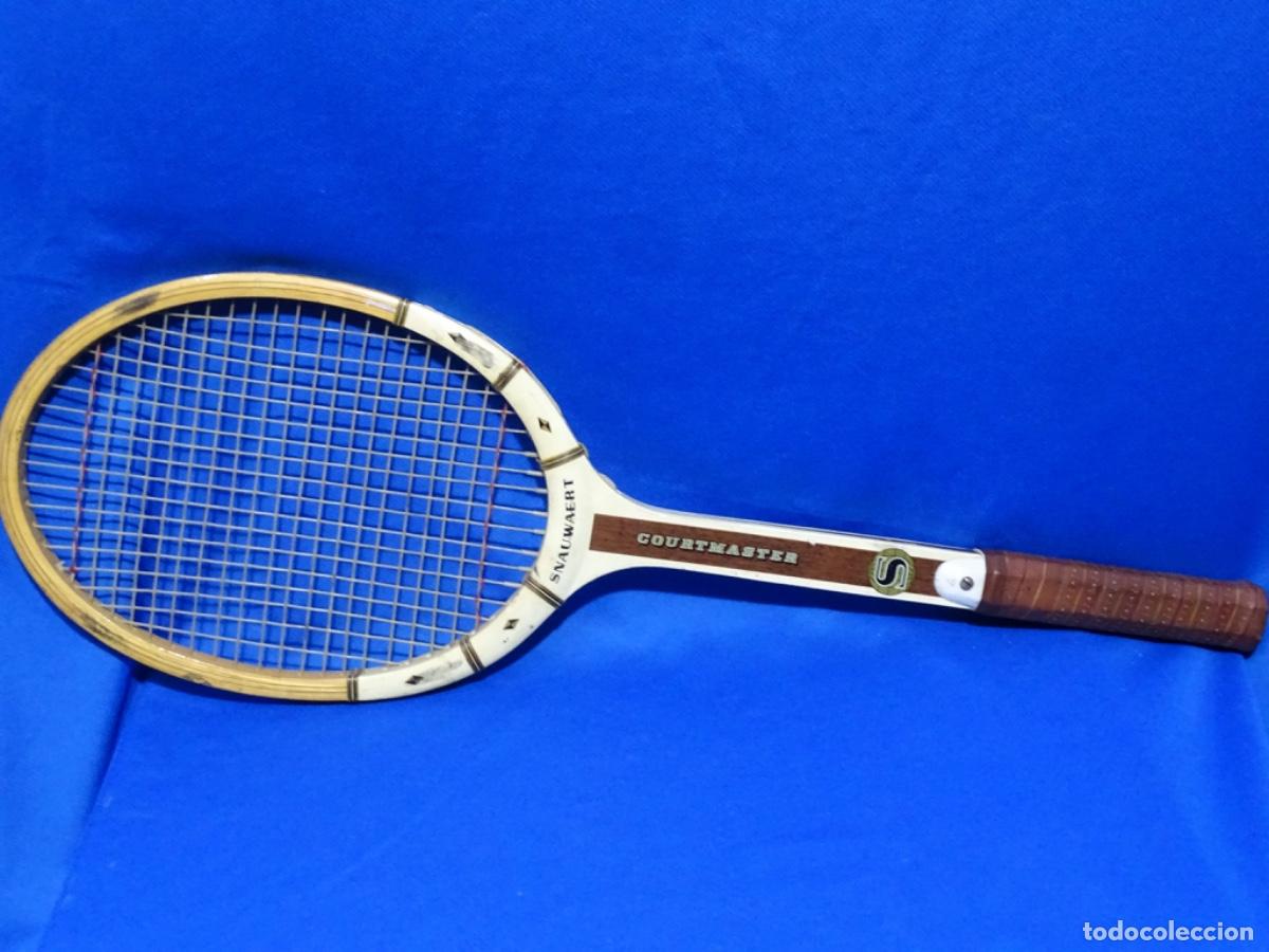 Coleccionismo deportivo: ANTIGUA RAQUETA MADERA SNAUWAERT CORTMASTER S.