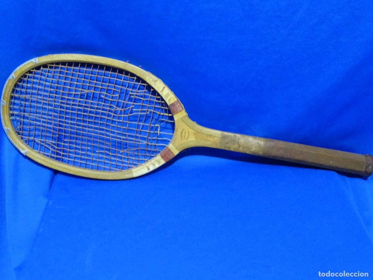 Coleccionismo deportivo: ANTIGUA RAQUETA MADERA SLAZENGERS. Z I. LONDON.