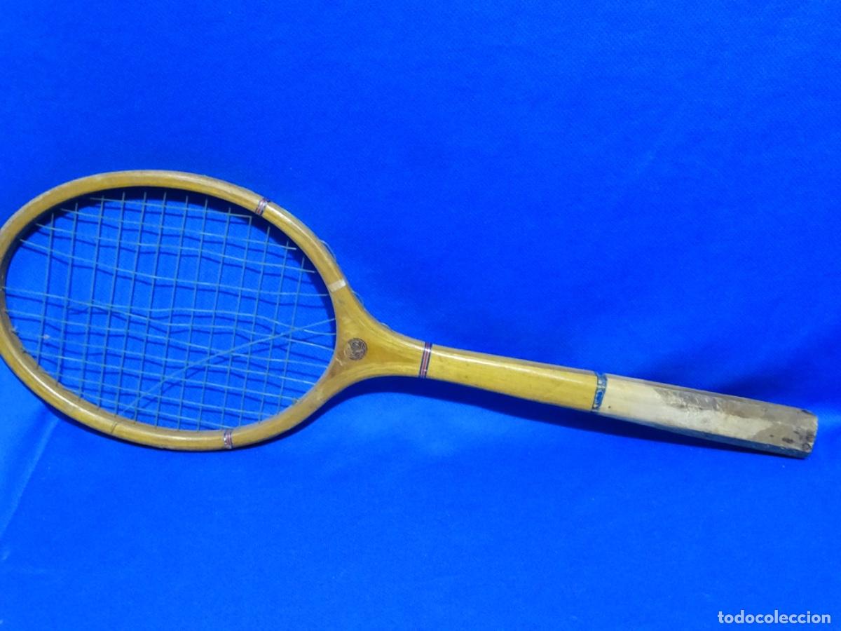 Coleccionismo deportivo: ANTIGUA RAQUETA MADERA PARA NI&Ntilde;O M. C.