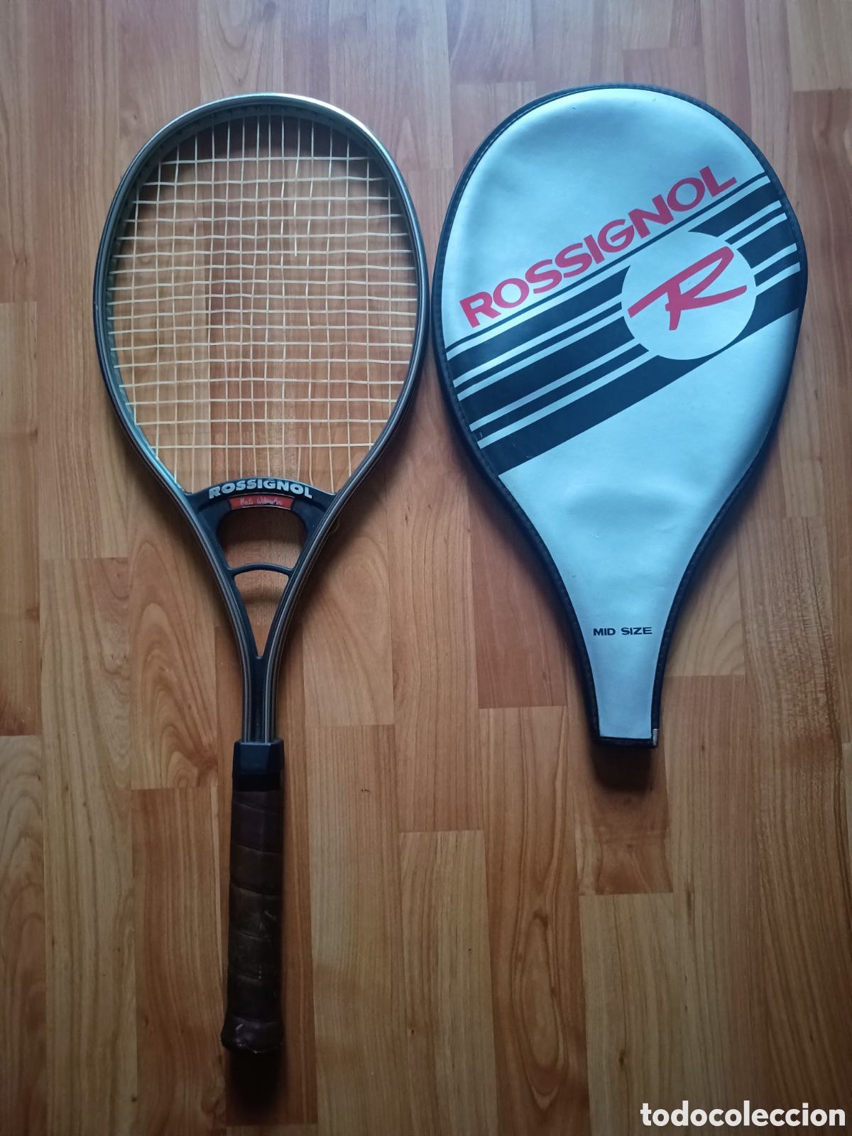 Coleccionismo deportivo: Raqueta Rossignol Mats Wilander
