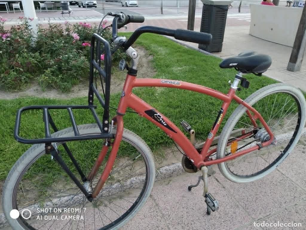 Coleccionismo deportivo: Bicicleta orbea porto hibrida 7 marchas contrapedal de cargo, muy fuerte, rueda 700, MTB