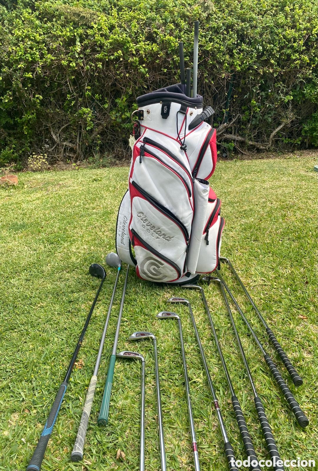 Coleccionismo deportivo: Bolsa y palos de Golf