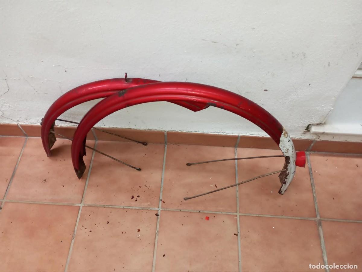 Coleccionismo deportivo: lote 2 guardabarros Bicicleta BH caballero 650, clasica y varillas, coleccion
