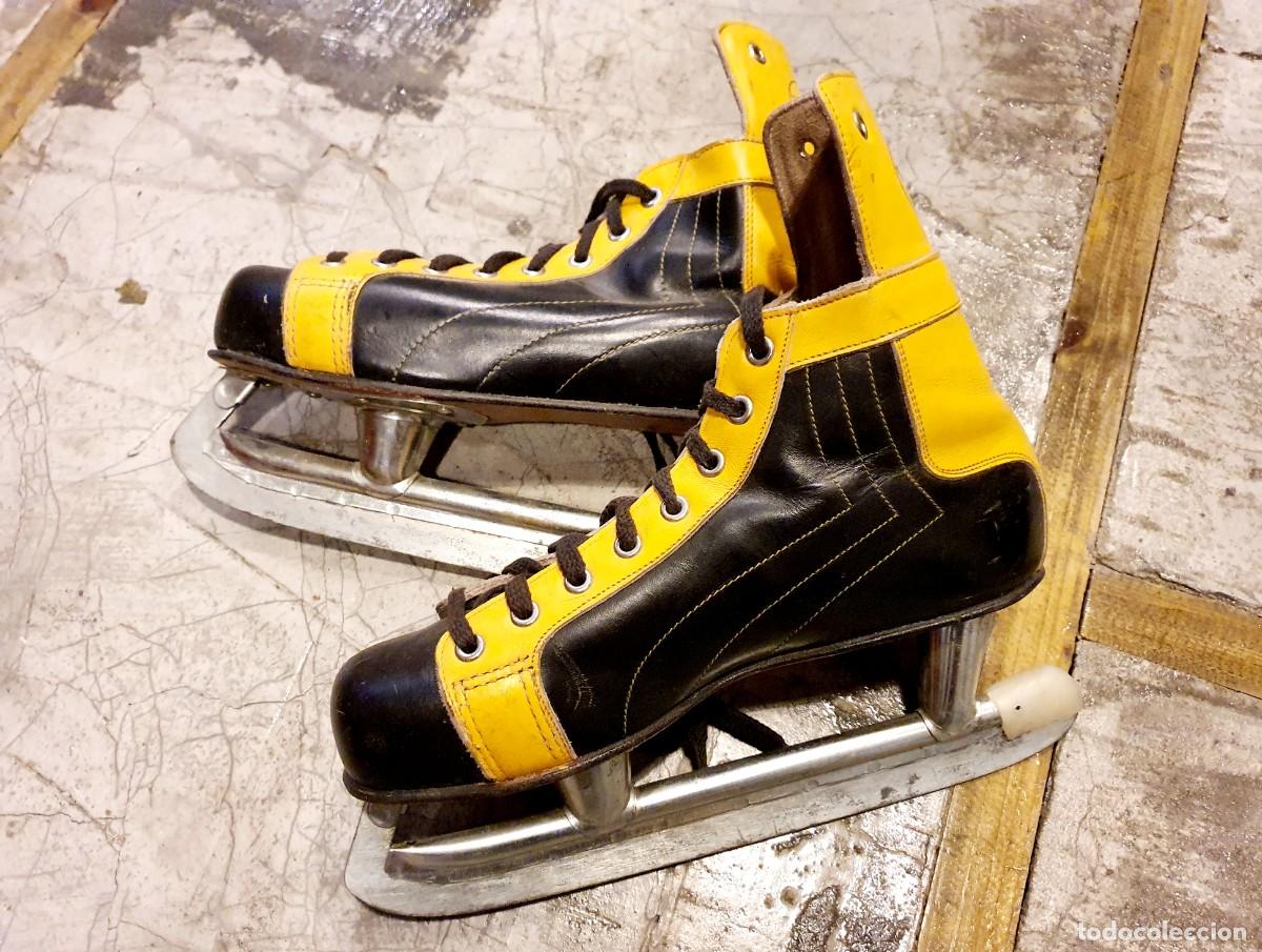 Coleccionismo deportivo: Patines de hielo, a&ntilde;os 70.