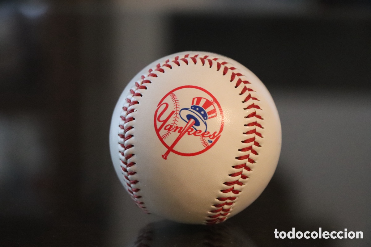 Coleccionismo deportivo: Pelota b&eacute;isbol Rawlings New York Yankees MLB 2007