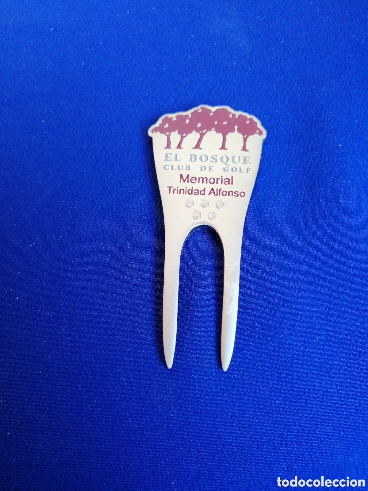 Sports collectibles: EL BOSQUE CLUB DE GOLF - MEMORIAL TRINIDAD ALFONSO - ARREGLAPLIQUES GOLF
