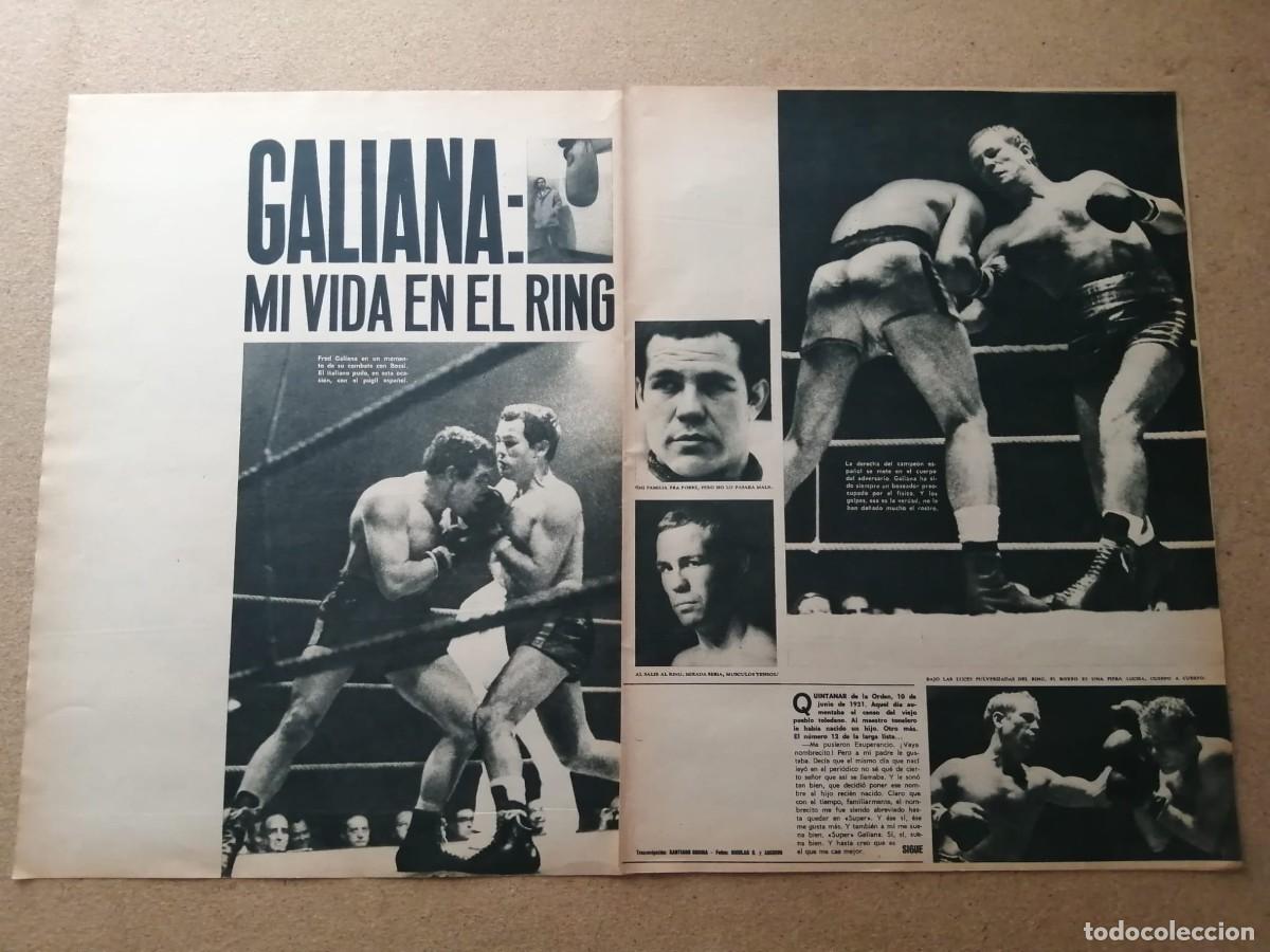 Coleccionismo deportivo: REPORTAJE. GALIANA, MI VIDA EN EL RING