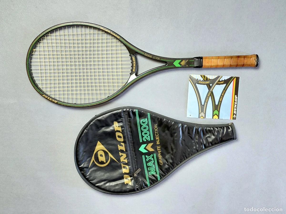 Coleccionismo deportivo: Raqueta Tenis DUNLOP Max 200G Graphite