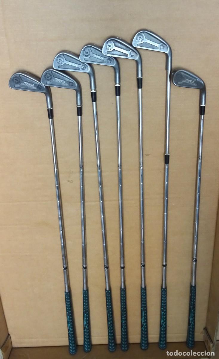 Collezionismo sportivo: Palos de Golf Pinnacle set de hierros Pitch 49 ,SW y n&uacute;meros 3 4 5 6 y 9