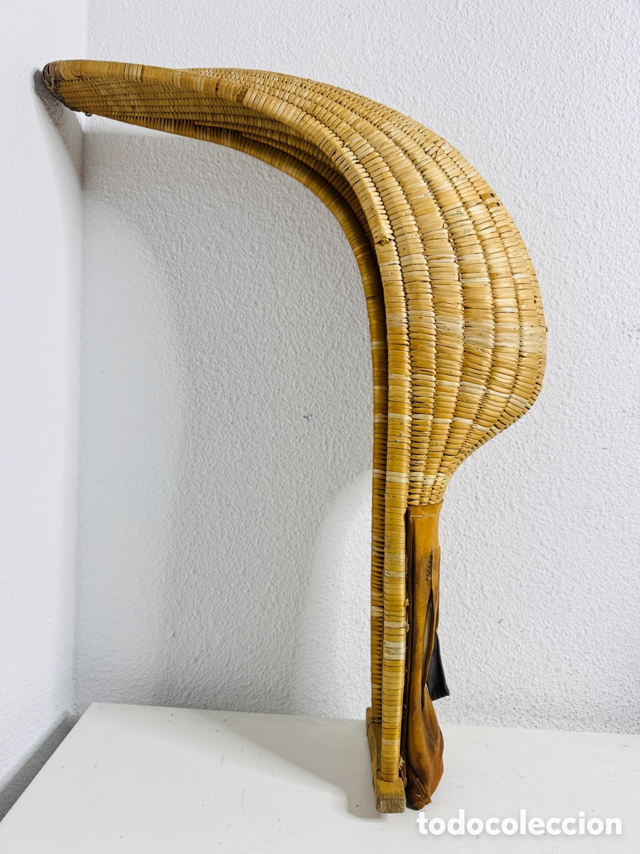 Coleccionismo deportivo: Jai Alai Cesta Punta Pelota Vasca 65 cm
