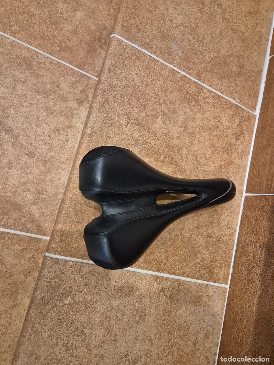 Coleccionismo deportivo: Sill&iacute;n Specialized Riva Body Geometry Negro - Foto 5