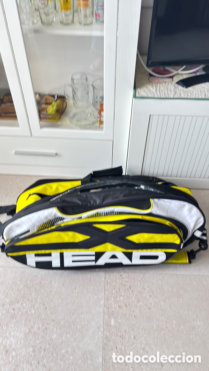 Coleccionismo deportivo: Bolsa para raquetas (Raquetero) Head