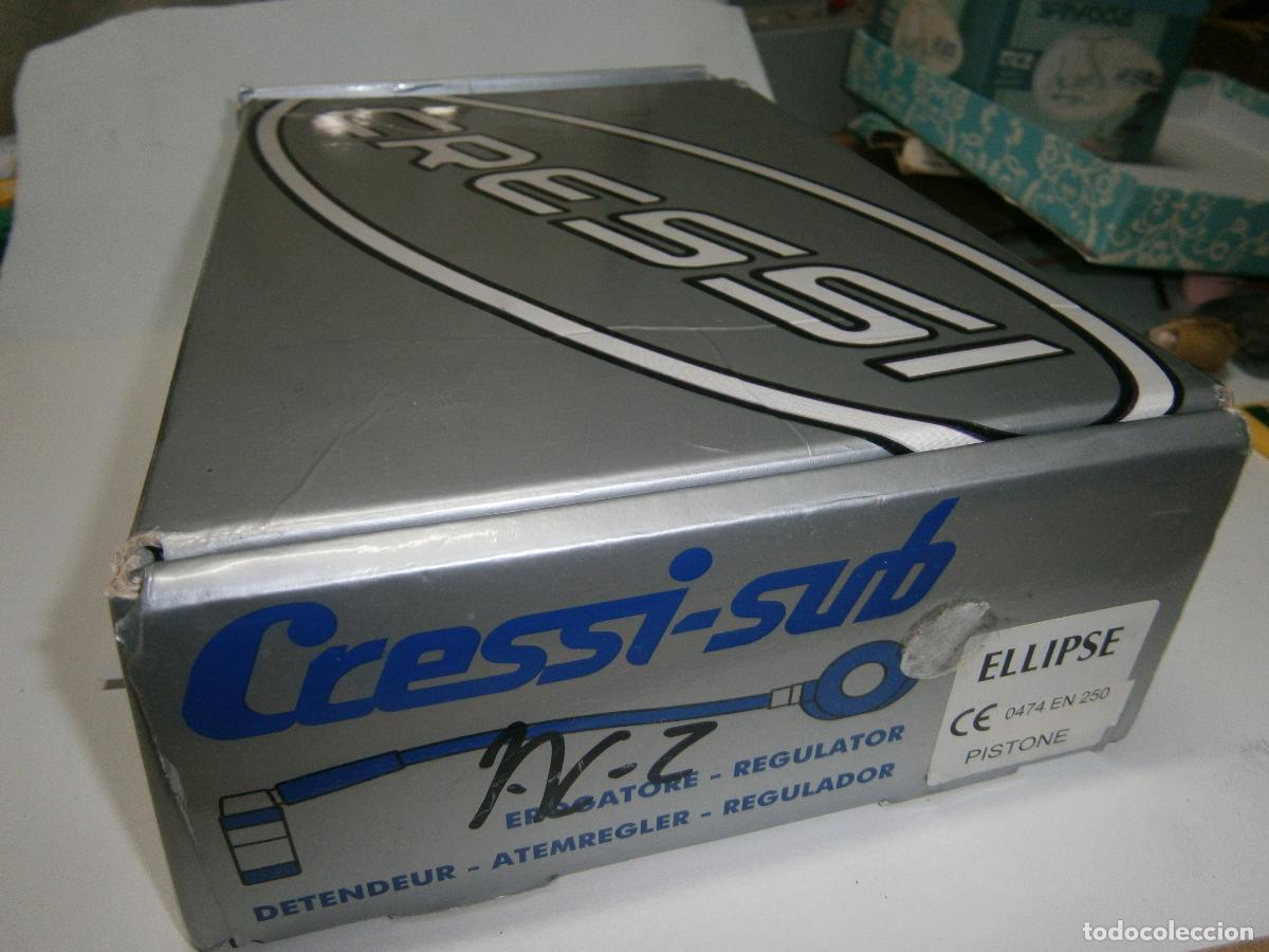 Coleccionismo deportivo: REGULADOR CRESSI-SUB ELLIPSE NUEVO EN SU CAJA SIN USAR