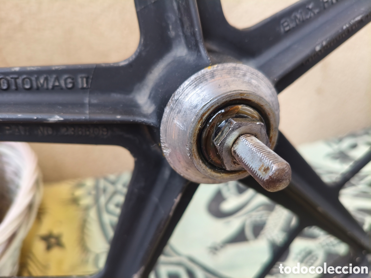 Coleccionismo deportivo: LLANTAS MOTOMAG 2 BMX 1982 - Foto 3