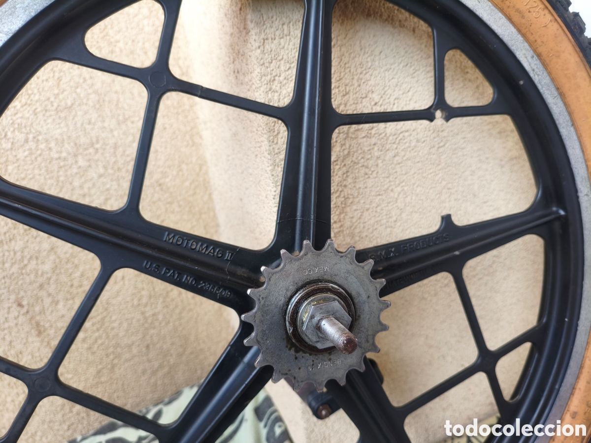 Coleccionismo deportivo: LLANTAS MOTOMAG 2 BMX 1982 - Foto 4