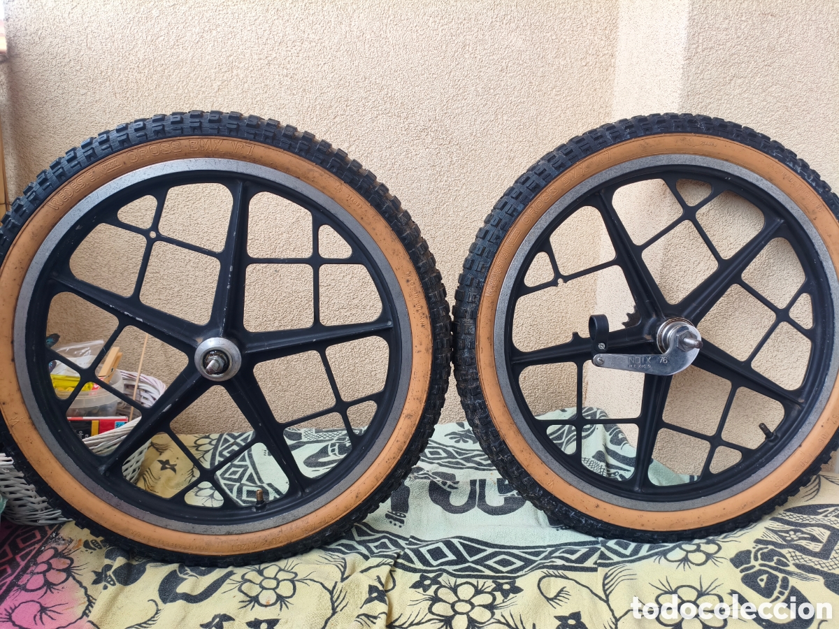 Coleccionismo deportivo: LLANTAS MOTOMAG 2 BMX 1982 - Foto 6