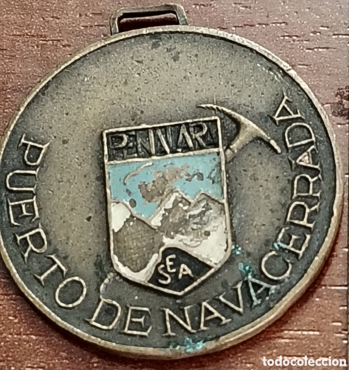 Coleccionismo deportivo: Medalla Puerto de Navacerrada (Pe&ntilde;alara)