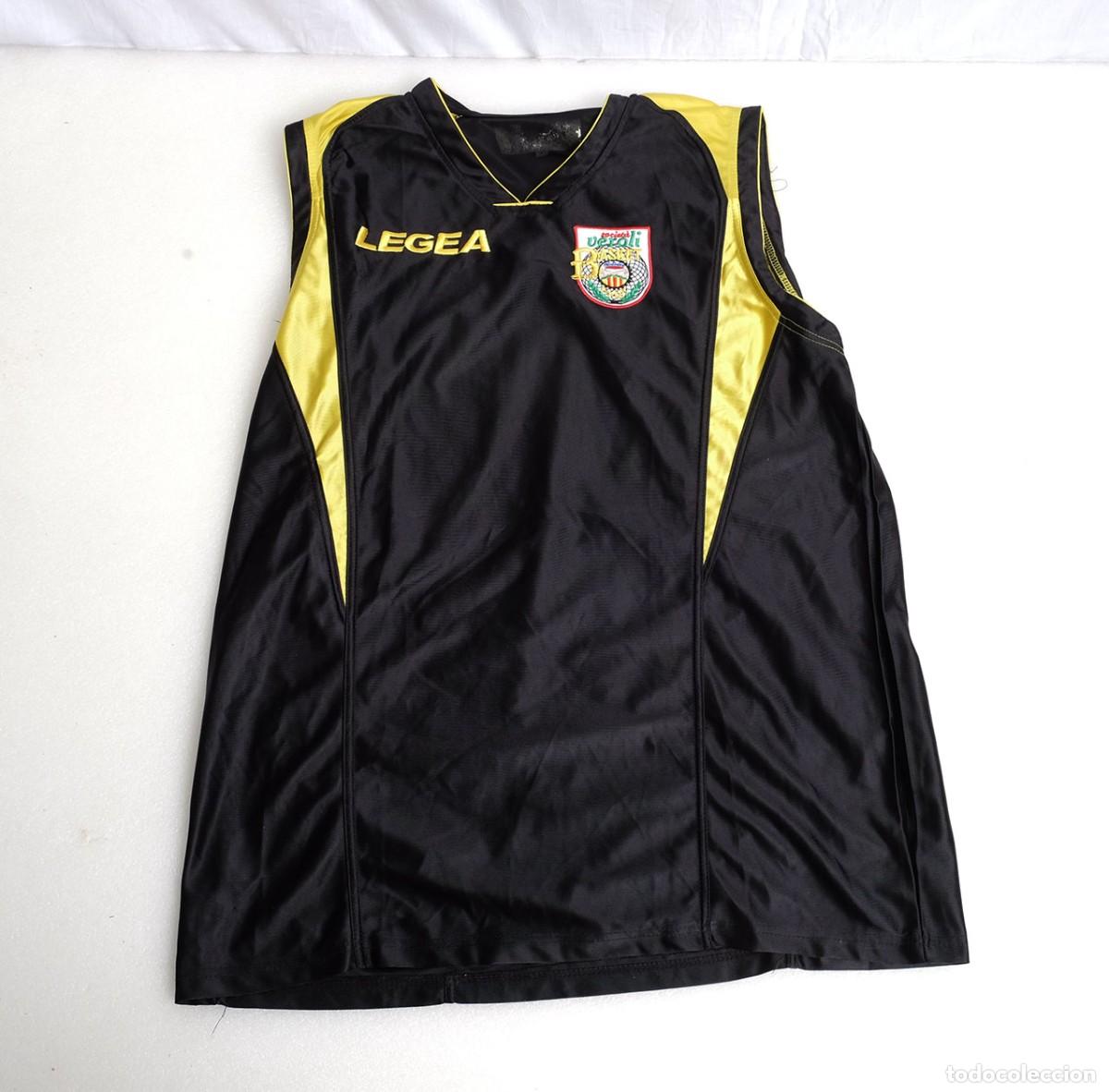 Colecionismo desportivo: Camiseta de baloncesto del desaparecido club italiano VEROLI. Talla L
