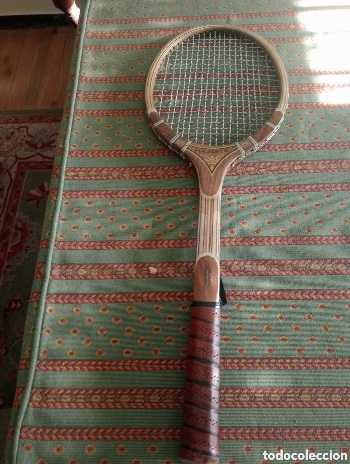 Coleccionismo deportivo: Raqueta de tenis vintage Majestic