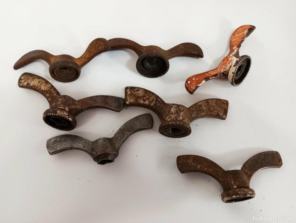 Coleccionismo deportivo: lote 6 palometas bicicleta clasica varillas, hay 2 marca orbea, coleccion