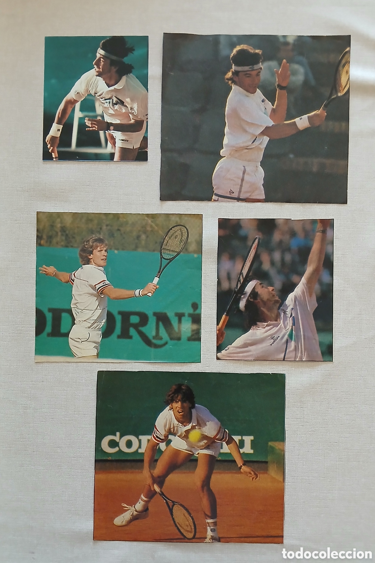 Coleccionismo deportivo: Tenis Espa&ntilde;ol ATP Vintage Fotos 80's