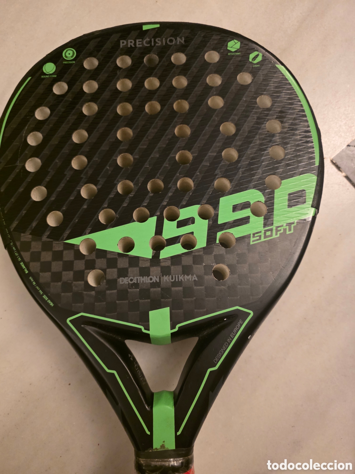 Coleccionismo deportivo: Pala de p&aacute;del Precision 990 Soft - Foto 8