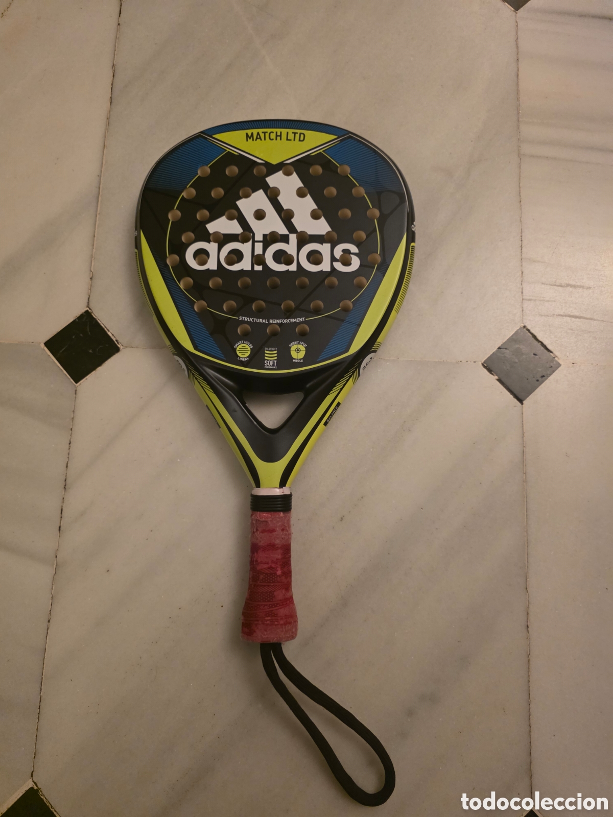 Sammelleidenschaft Sport: pala padel adidas match ltd 38