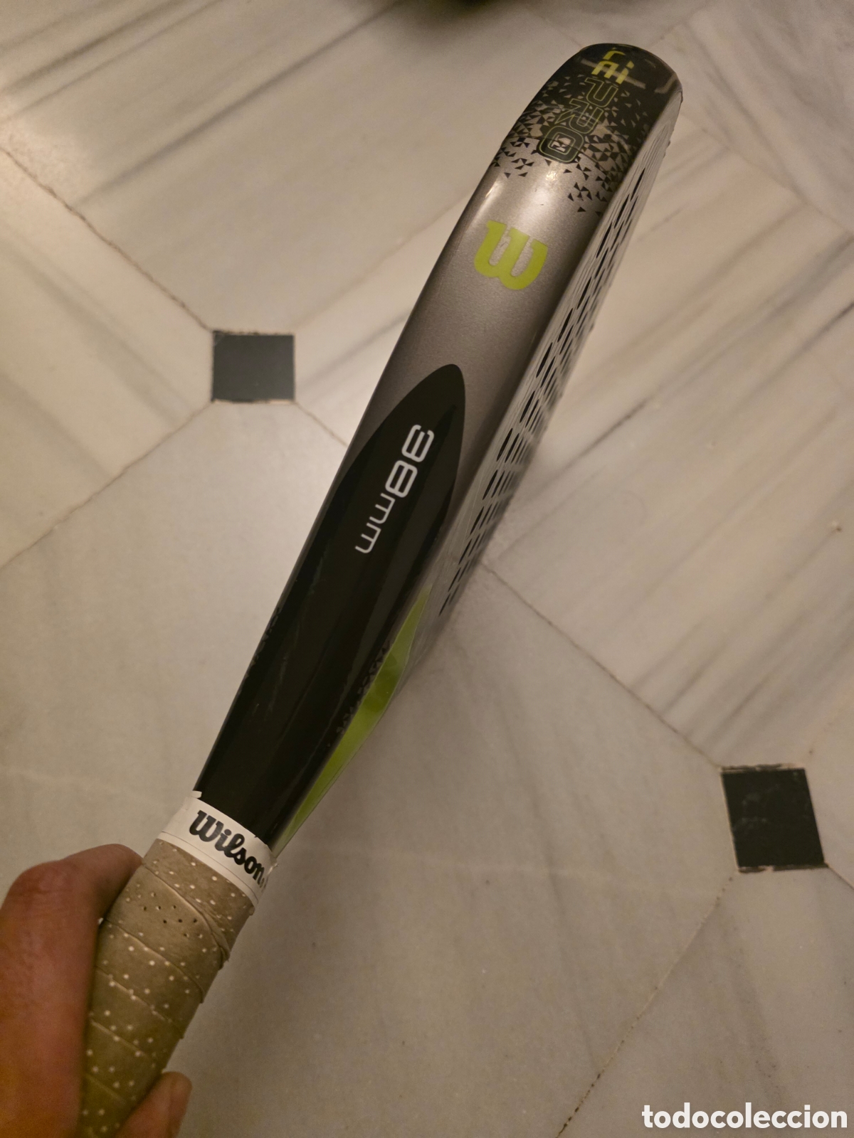 Coleccionismo deportivo: Pala wilson p&aacute;del Carbon Force Pro - Foto 5