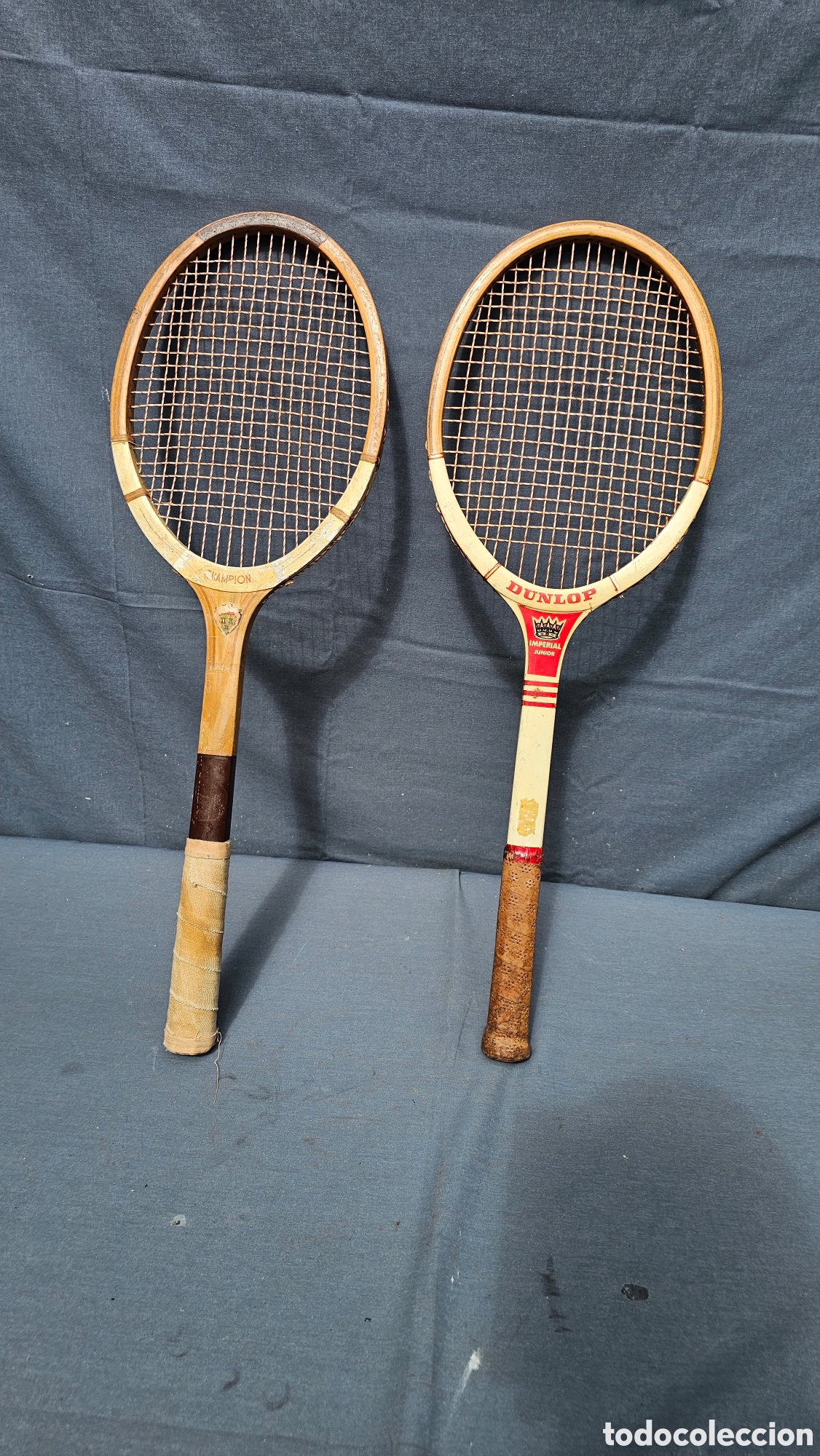 Coleccionismo deportivo: Antiguas raquetas de madera
