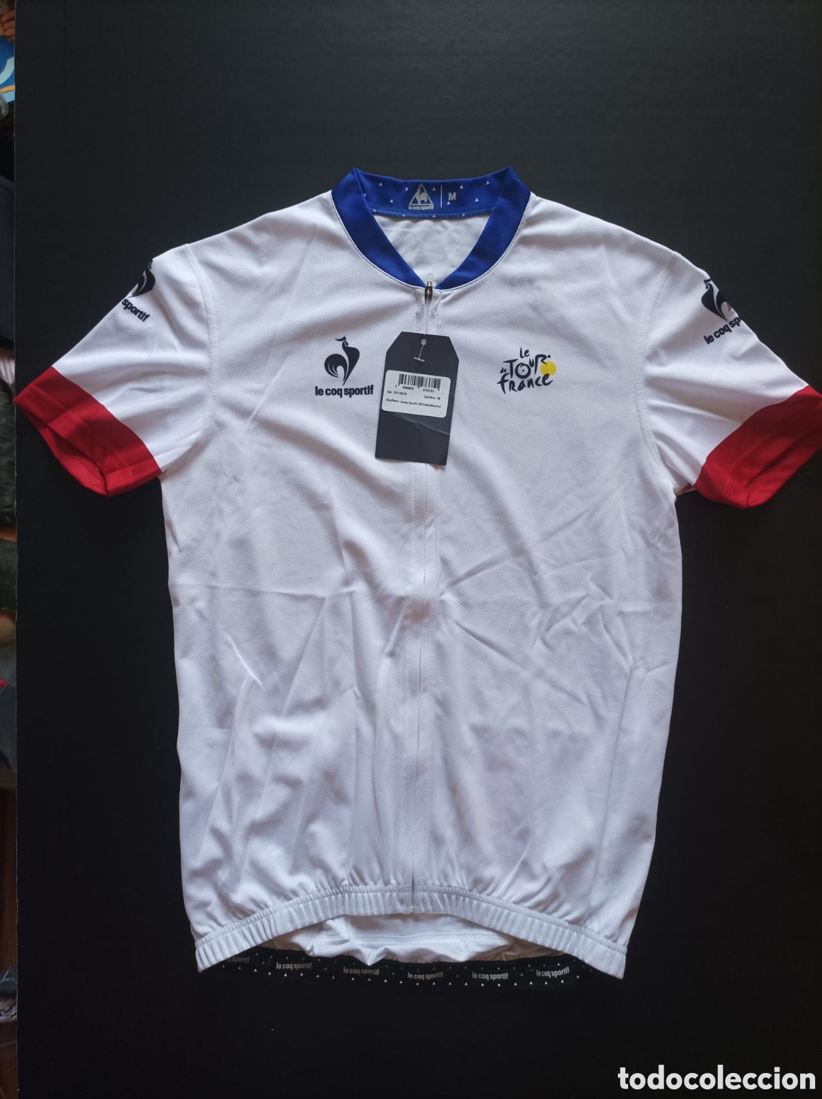Coleccionismo deportivo: Maillot nuevo con etiqueta original Le Coq Sportif Event del Tour de Francia 2015. Talla M.