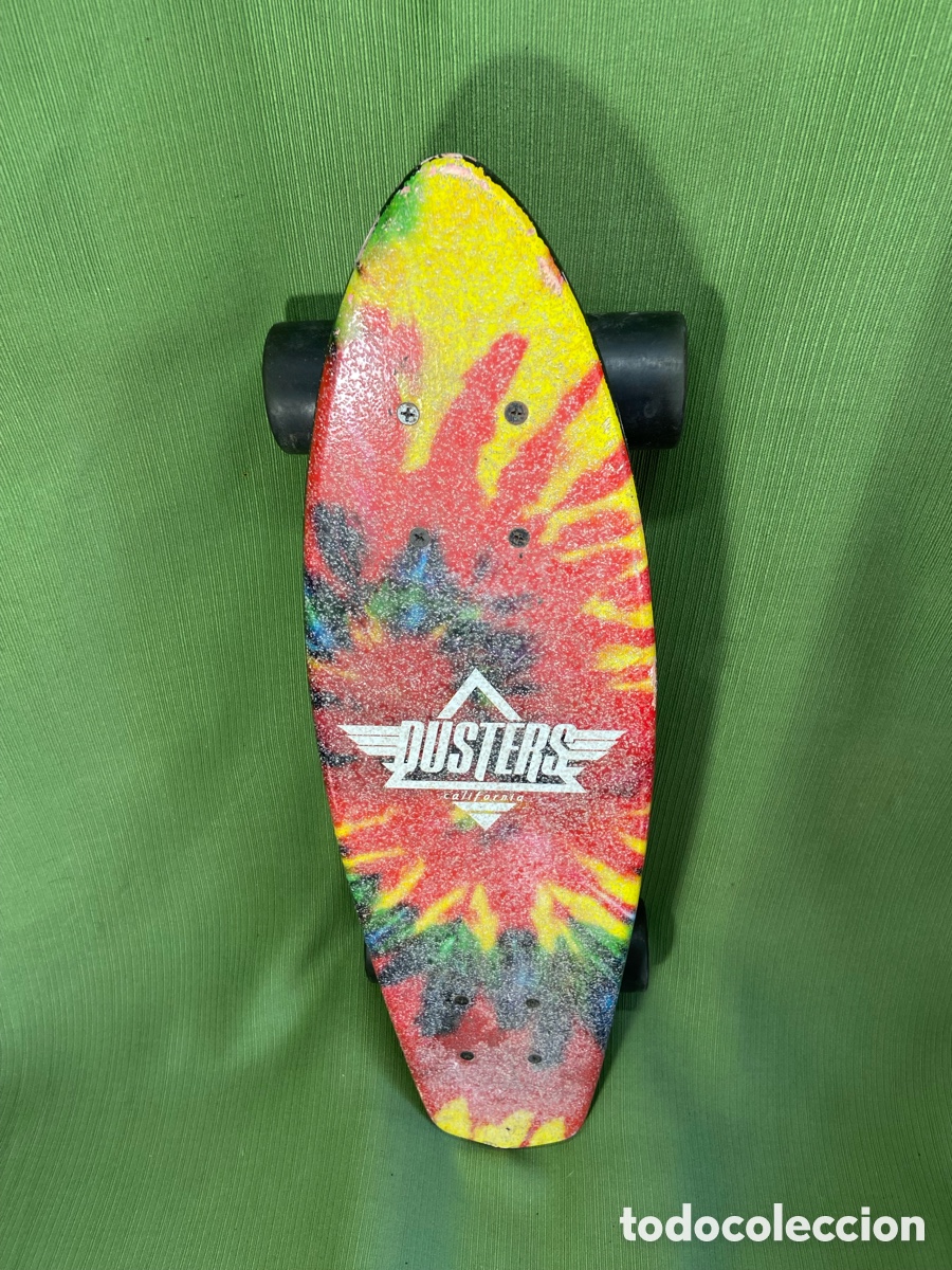 Coleccionismo deportivo: Skate , pat&iacute;n, monopat&iacute;n sk8, Dusters &ldquo;Ace Cruiser&rdquo; Skateboard sk8, Tie Dye. Tipo penny o sancheski.