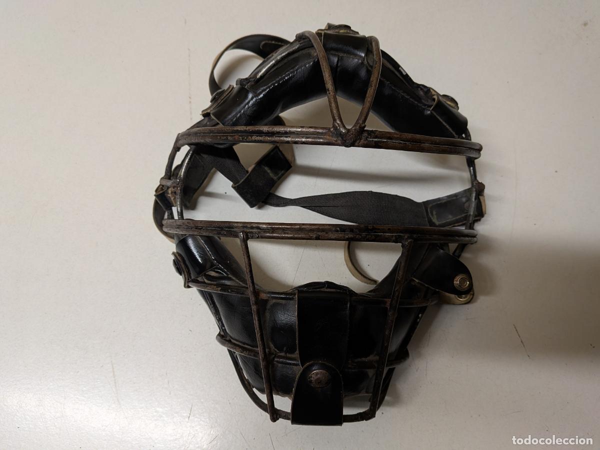 Coleccionismo deportivo: ANTIGUA CARETA CATCHER B&Eacute;ISBOL