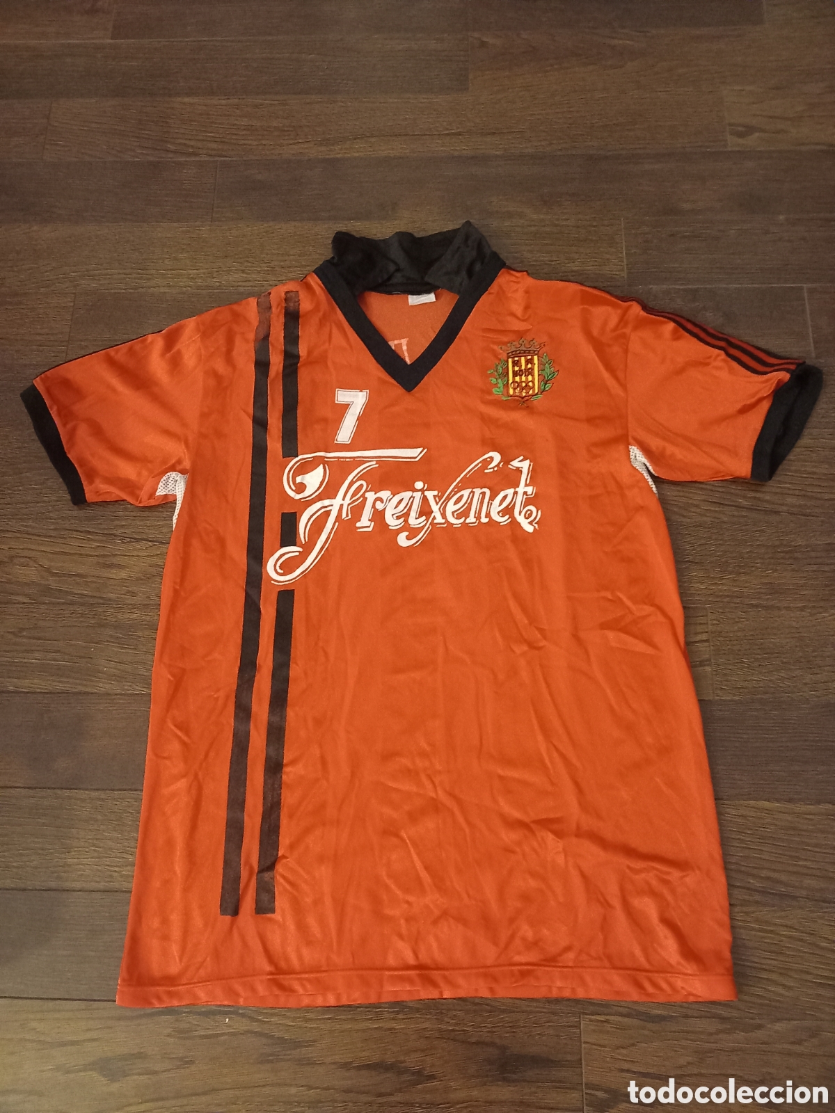 Coleccionismo deportivo: ANTIGUA CAMISETA HOCKEY PATINES NOIA FREIXENET A&Ntilde;OS 80 ORIGINAL