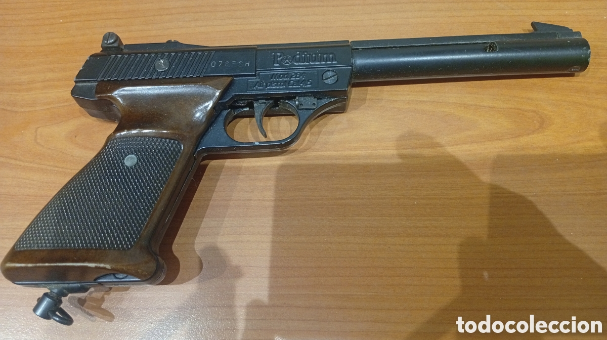 Coleccionismo deportivo: Pistola CO2 Podium Modelo 284 Cal. 4.5 mm / BB - Fabricaci&oacute;n Espa&ntilde;ola - Vintage de Colecci&oacute;n