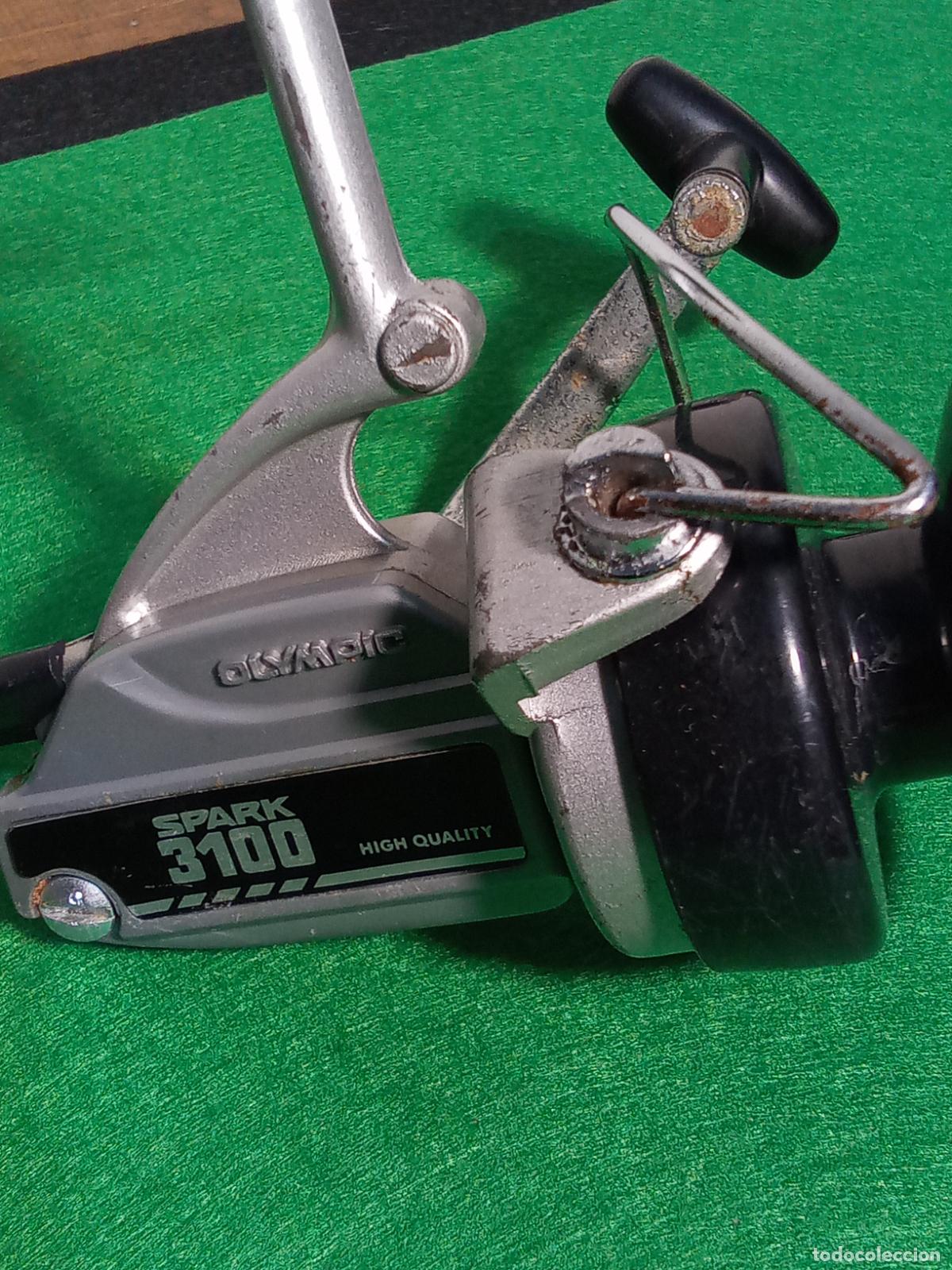 Coleccionismo deportivo: CARRETE DE PESCA OLYMPIC SPARK 3100 - Foto 2